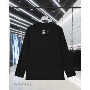 魅力的な今年らしい高品質長袖Tシャツ偽物 通販 MIUMIU