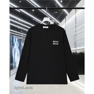 魅力的な今年らしい高品質長袖Tシャツ偽物 通販 MIUMIU