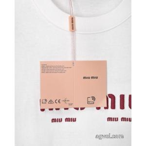オシャレ上級者に超稀少MIUMIU長袖Tシャツ激安 通販 専門