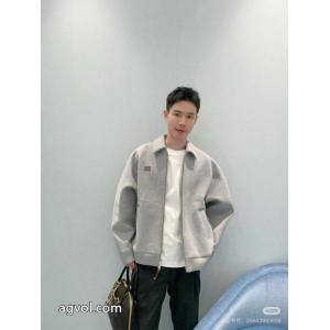 Miumiu繆繆24 FW早秋の新作宇宙綿ファスナーコート