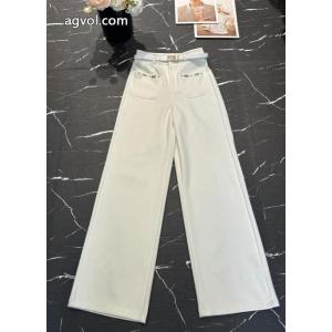 MiuMiuさんの春と秋の新作ファッション百合カジュアルパンツ