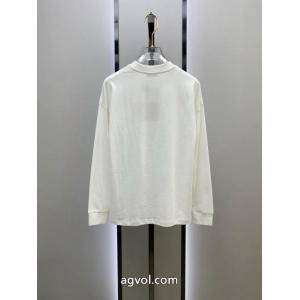 miumiu25ss秋の新作トレードオーダー丸首長袖タイツ長袖Tシャツ