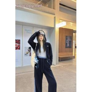 Miumiuカスタムアルファベットの小標格子をつなぎ合わせたカスタムカジュアルスーツ