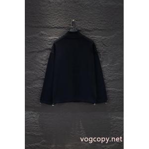 miumiu重工セミファスナーダブルポケットパーカーコート