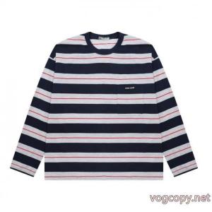 スーパー コピー ブランドMIUMIU長袖Tシャツ人気急上昇 全国無料限定セール 定番品質保証