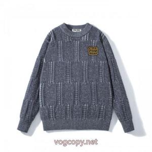 超定番人気 新作！日本未入荷 在庫数限定ブランド コピー 専門セーターMIUMIU