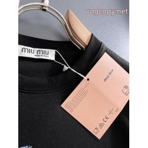 半袖Tシャツミュウミュウ着こなし自在 新作限定 新作大人気激安 通販 ブランド