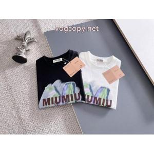 半袖Tシャツミュウミュウ着こなし自在 新作限定 新作大人気激安 通販 ブランド