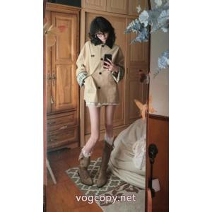 偽 ブランドMIUMIU清潔感の高い新品 大人の品漂う ランキングTOP1コート