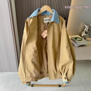 ブランド コピー 通販ミュウミュウジャケット日本未入荷 最新作 都会的な印象
