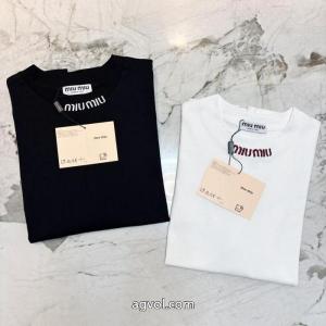半袖Tシャツ26AW お早目に 2026新作 人気新品MIUMIUブランド フェイク