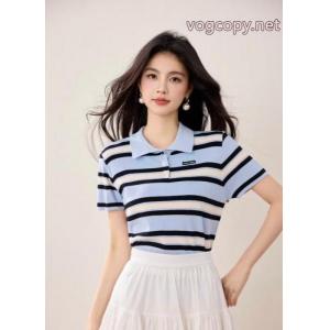 コピー 品 販売2026年モデル 高品質で綺麗 最前線2026半袖Tシャツミュウミュウ