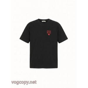 半袖Tシャツブランド コピー 安心MIUMIU上品上質 在庫セール 最新商品即完売必至
