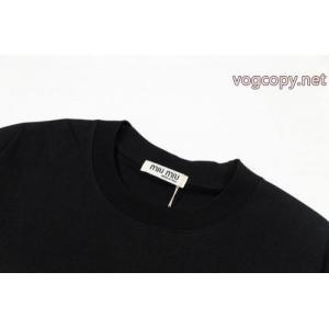 激安 ブランドMIUMIU大人気新作登場 ネット販売限定 ヒットアイテム半袖Tシャツ