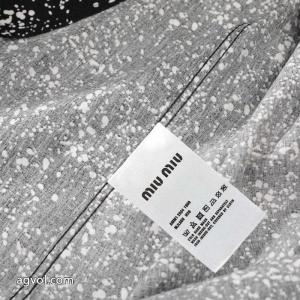 最新作防热性 大人気商品 今話題!ブランド フェイク半袖シャツMIUMIU