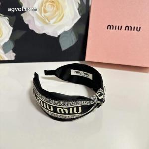 コピー ブランド 通販MIUMIU大変人気 新作商品人気セール 風通しのよいカチューシャ.