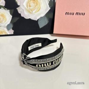 コピー ブランド 通販MIUMIU大変人気 新作商品人気セール 風通しのよいカチューシャ.