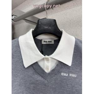 安心の国内発送超可愛い ユニセックス 機能性抜群！MIUMIUシャツブランド スーパー コピー 通販..