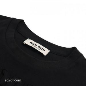 MIUMIU半袖Tシャツブランド 通販店優れた品質 大注目！ 高級感演出