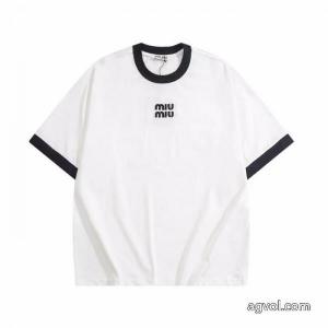 高品質 人気 大人の定番 カワイイ雰囲気ミュウミュウスーパー コピー 販売半袖Tシャツ