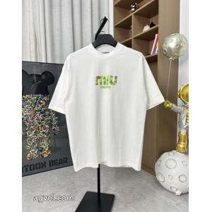 偽物 ブランド愛らしさ抜群 お買い得セール お得セールMIUMIU半袖Tシャツ