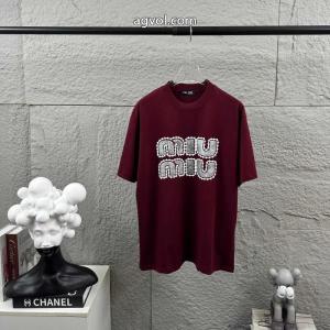半袖Tシャツブランドスーパーコピー2026MIUMIUブランド新作2026 超激安アイテム 最新超人気