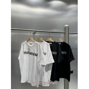 半袖Tシャツ新作がお買い得円高特価 新作多色!! 超激得MIUMIUブランド 激安