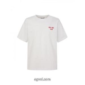 ブランド 激安魅力を持つ 国内発セール完売間近 リッチな印象にMIUMIU半袖Tシャツ