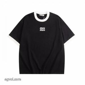 半袖TシャツMIUMIUブランド コピー 専門店機能性抜群 すぐお届け　2026新作 数量限定在庫限り