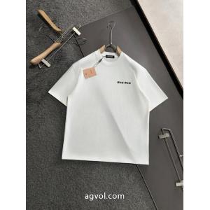 半袖Tシャツブランド コピー 通販ミュウミュウ確保済安い 最新作期間限定セール 26aw