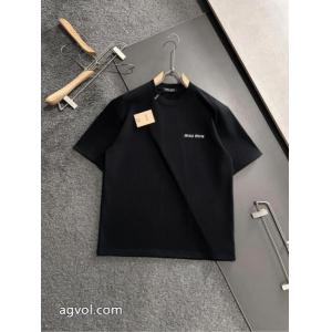 半袖Tシャツブランド コピー 通販ミュウミュウ確保済安い 最新作期間限定セール 26aw