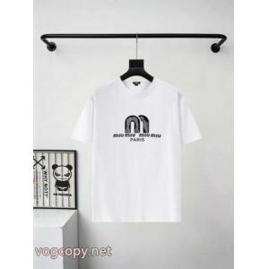 半袖Tシャツ偽 ブランド 通販最新超人気 日本未入荷 高品質なMIUMIU