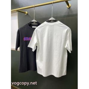 Tシャツブランド コピー 激安ミュウミュウ26SS海外直営 秀逸アイテム 数量限定特売品.