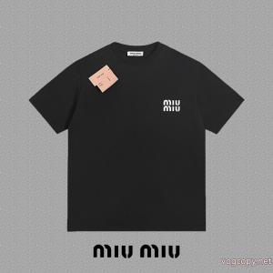 オシャレスタイルが今年流 数量限定格安 爆買いセール半袖Tシャツブランド 激安MIUMIU