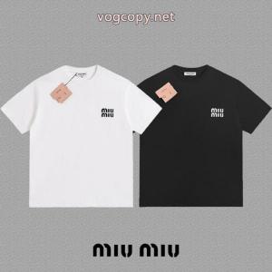 オシャレスタイルが今年流 数量限定格安 爆買いセール半袖Tシャツブランド 激安MIUMIU