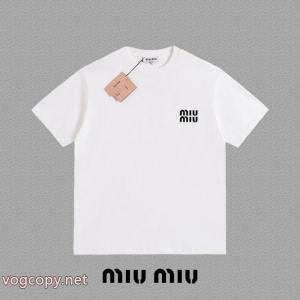 オシャレスタイルが今年流 数量限定格安 爆買いセール半袖Tシャツブランド 激安MIUMIU