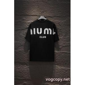 【ファッション新品注目】 リラックスした雰囲気に ファッション 人気半袖TシャツMIUMIUスーパー コピー 通販 優良