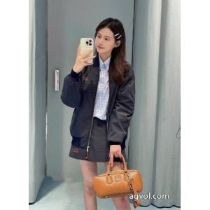 Miu Miu/ミューミュー26 Fwパナマコットンパイロットジャケット