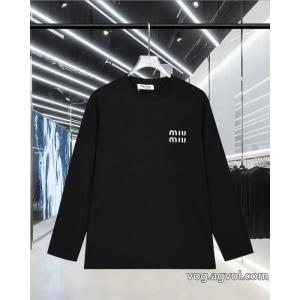 魅力的な今年らしい高品質長袖Tシャツ偽物 通販 MIUMIU