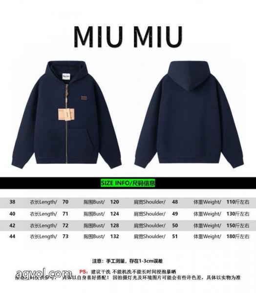 Miu Miu刺繍スモールスタンダードエアリーコットンコート 6 