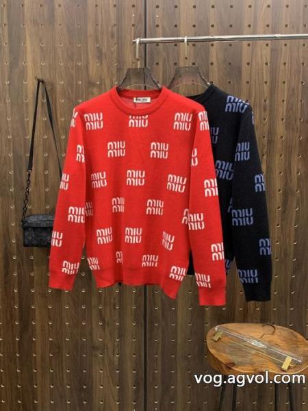 セーターファッション新作 新品未使用 大絶賛！ ブランド コピー 着払いMIUMIU 0 
