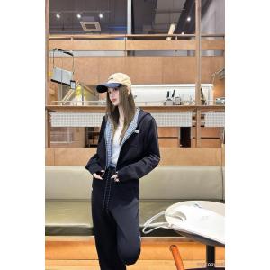 Miumiuカスタムアルファベットの小標格子をつなぎ合わせたカスタムカジュアルスーツ