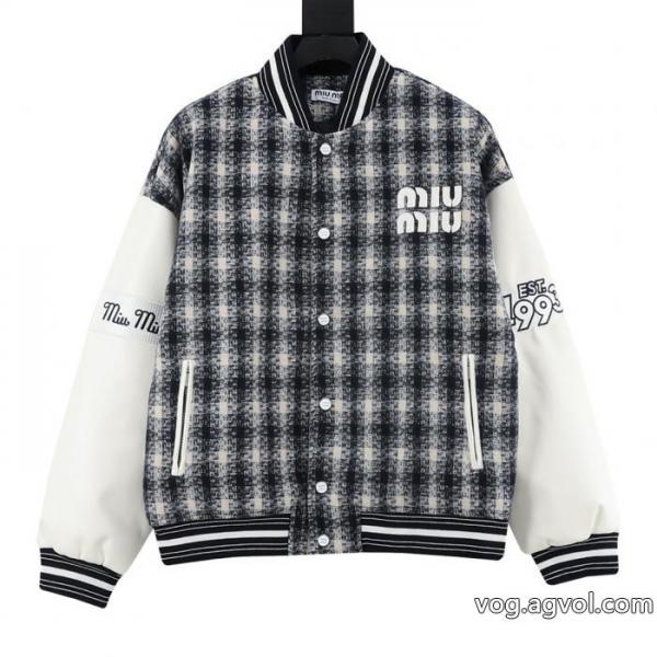 MIUMIU最新作防寒性 即納希少 ビューティー激安 通販 専門店ジャケット 0 