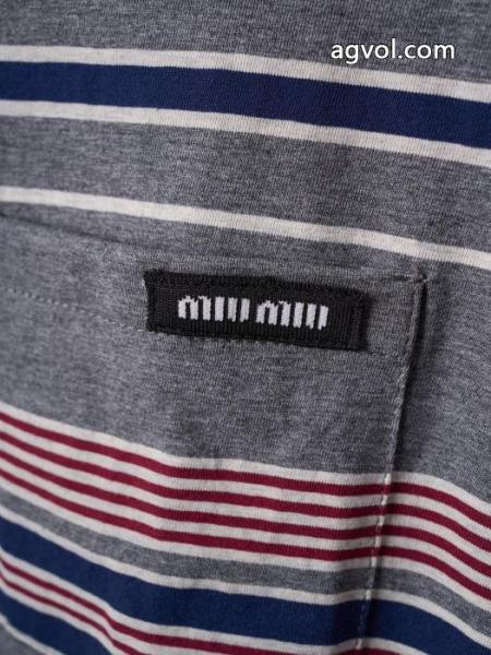 割引セール SS25限定版 今年大人気長袖Tシャツ通販 ブランドMIUMIU 2