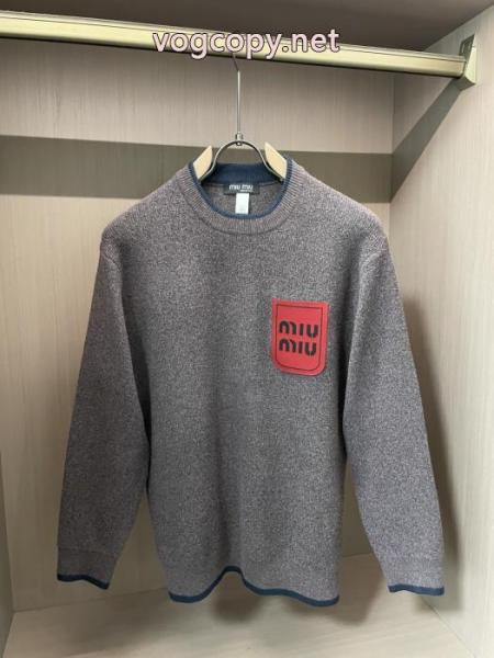 MIUMIU 2026ブランドコピー海外限定 存在感絶大 エレガント新作セーター 2