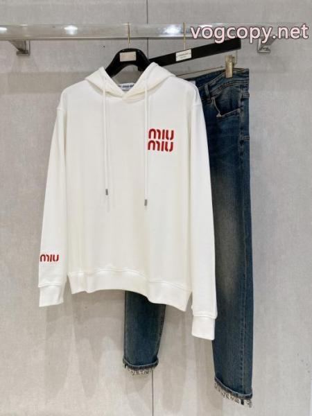 偽 ブランド 通販MIUMIUパーカー2026年NEWモデル 上品な印象に格上げ クリスマスプレゼントにも 5