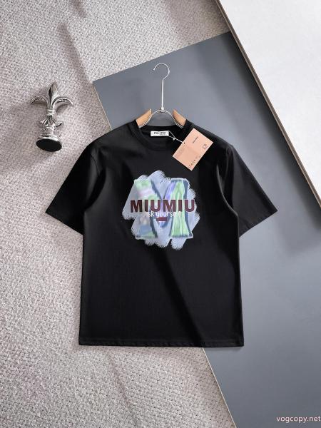 半袖Tシャツミュウミュウ着こなし自在 新作限定 新作大人気激安 通販 ブランド 0