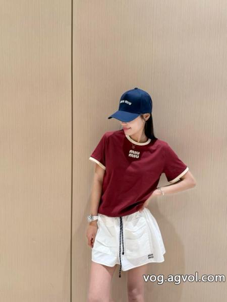 半袖Tシャツ激安 ブランド新作追加 セレブ風  今シーズン新作ミュウミュウ 0 