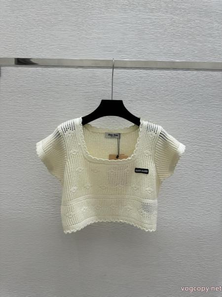 コピー ブランド 通販 安心シャツ今年も大人気 早い者勝ち! キレイめおしゃれMIUMIU.. 0