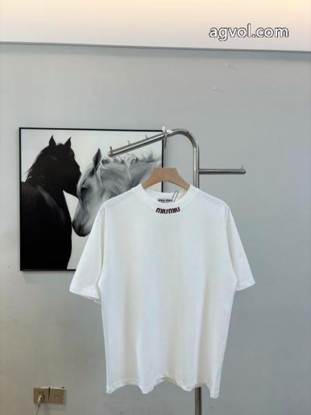 半袖Tシャツ26AW お早目に 2026新作 人気新品MIUMIUブランド フェイク 4